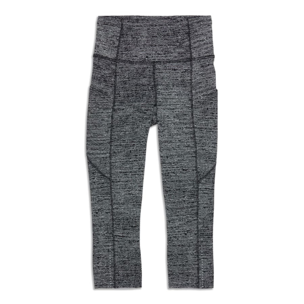 Lululemon Fast And Free Crop Leggings / Yoga Pants - Size 4